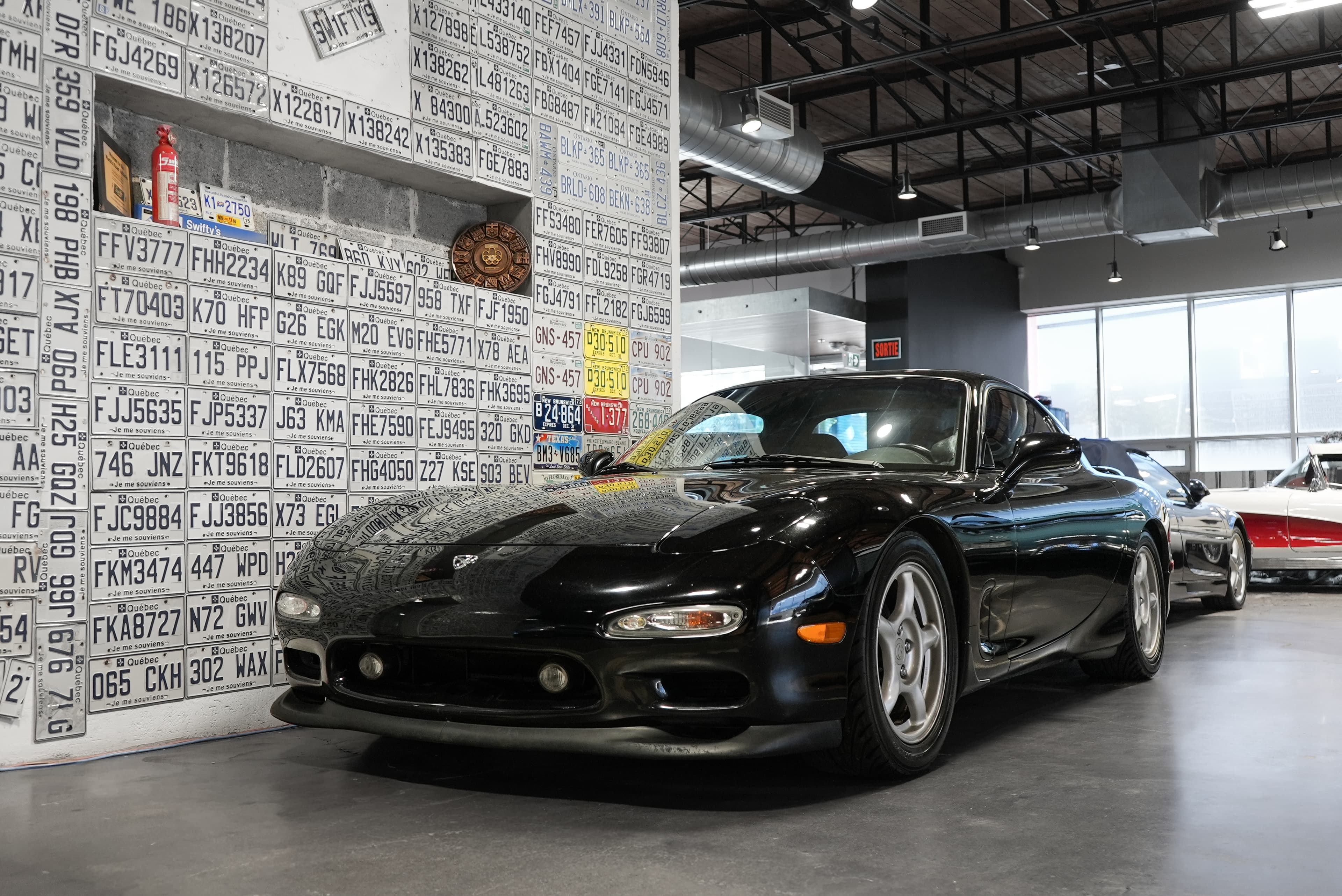 Luxury vehicle in Swiftys showroom